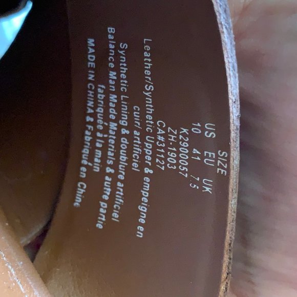 DKNY Cavi  Brown leather  Mule block heel sandal - Picture 8 of 8